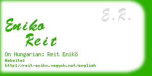 eniko reit business card